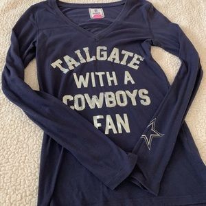 VS Pink/NFL Dallas Cowboys Top